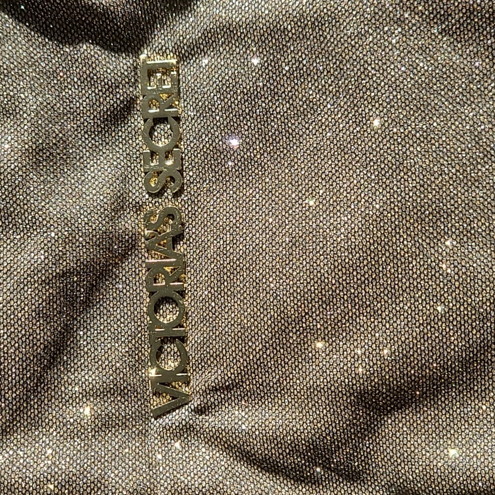 VS sparkly overnight bag